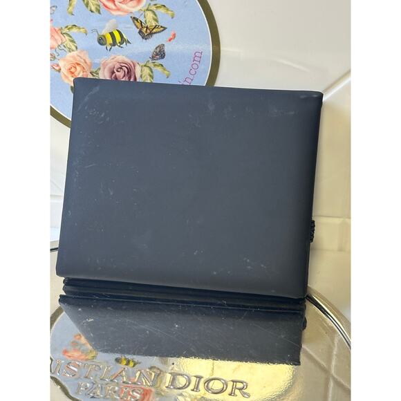 Dior Folded Mirror with Card Slot - Black with Gold lettering - NEW. NO BOX - Picture 3 of 3